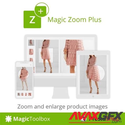 Expanded zoom feature with magic zoom plus